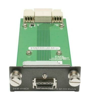 D-LINK DEM-410CX 1-Port 10-Gigabit CX4 Module for DGS-3400/DGS-3600/DWS-4026