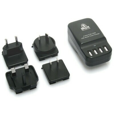4 PORT USB TRAVEL CHARGER