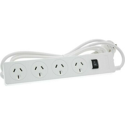 4-WAY POWERBOARD WITH SURGE