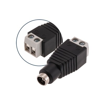2.1MM INLINE DC SOCKET SCREW