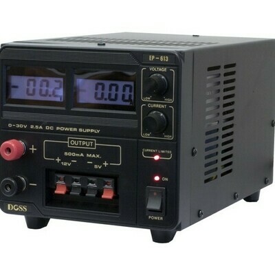 2.5AMP 0-30V DC POWER SUPPLY
