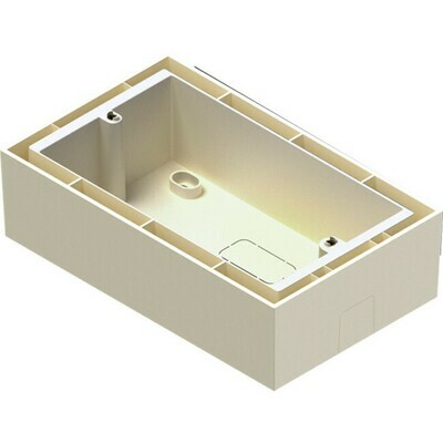 WHITE SURFACE MOUNT BOX