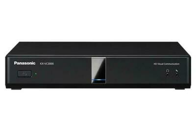 Panasonic KX-VC2000 New HDVC Main Unit - Full HD, 24 site multi point connection, Dual Stream, Multi (3) monitor support, Dual Network
