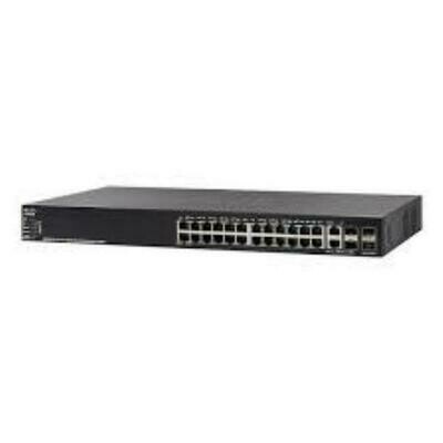 Cisco SF550X-24MP 24-port 10/100 PoE Stackable Switch
