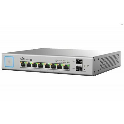 Ubiquiti UniFi 8-port Managed PoE+ Gigabit Switch with SFP 150W