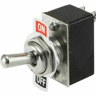 SPST METAL TOGGLE SWITCH