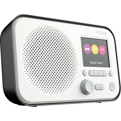 PORTABLE DAB+ FM RADIO BLACK