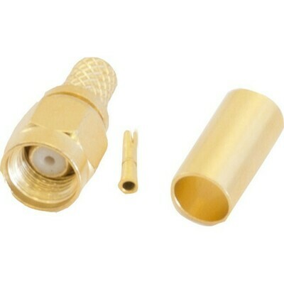 SMA-RP INLINE CRIMP PLUG