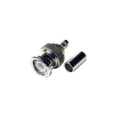 BNC CRIMP PLUG TO SUIT RG6