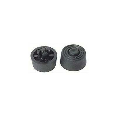 20MM THROUGH HOLE CABINET FEET