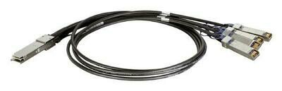 D-LINK DEM-CB100QXS-4XS QSFP+ to 4x 10G SFP+ Direct Attach Cable (1 Metre)