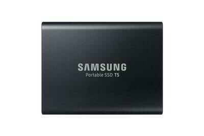 Samsung T5 Portable SSD 1TB/Up to 540MB/Sec Transfer speed/Deep Black/51g