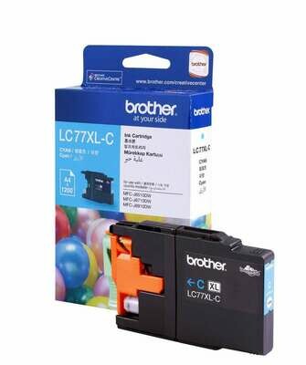 Brother LC77XL Cyan Ink Cart