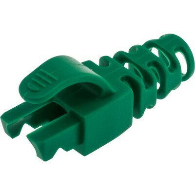 GREEN RJ45 RUBBER BOOT