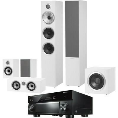 704 HOME THEATRE PACK WHITE