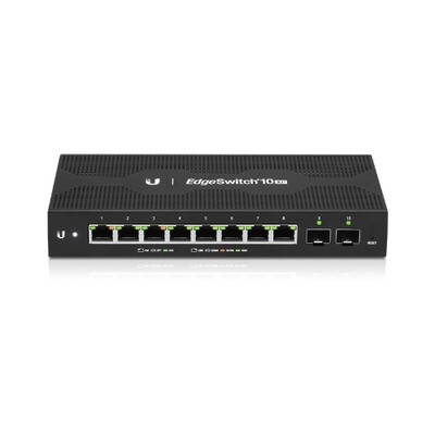 Ubiquiti Edgeswitch 10XP - 8x 1Gbps Ethernert with 24V PoE, 2x 1Gbps SFP