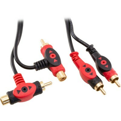 1M 2x RCA - 2X PIGGYBACK RCA