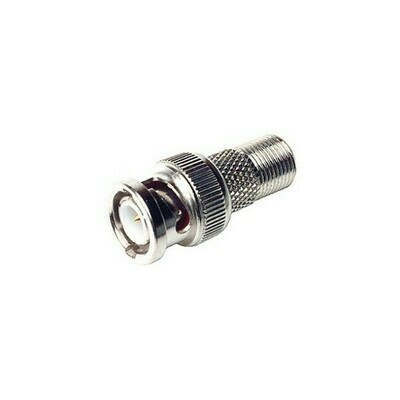 BNC PLUG TO &#39;F&#39; SOCKET