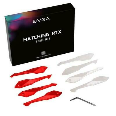 EVGA Red/White Trim Kit for EVGA 20-Series FTW3 Cards
