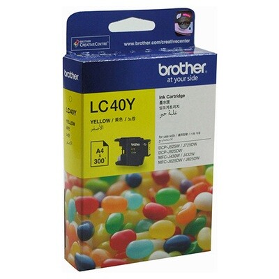Brother LC40 Yellow Ink Cart