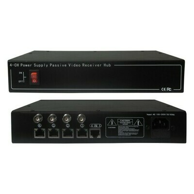 4CH BALUN HUB W/ BUILT IN 12V