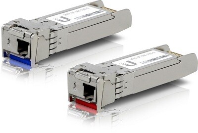Ubiquiti UFiber  SFP+ Single-Mode Module 10G BiDi 2-pack