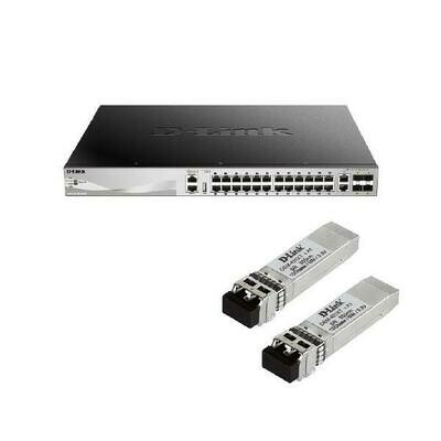 D-Link Promotional  Bundle DGS-3130-30PS + 2 x DEM-431XT