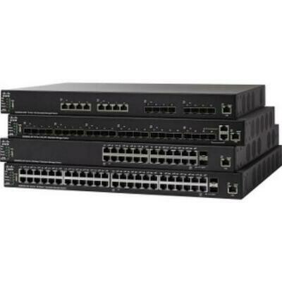 Cisco SG350X-48 48-port Gigabit Stackable Switch