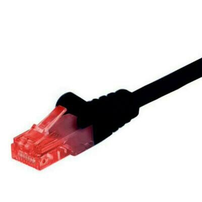 Shintaro Cat6 Patch Lead Black 0.5m (New Retail Pack)