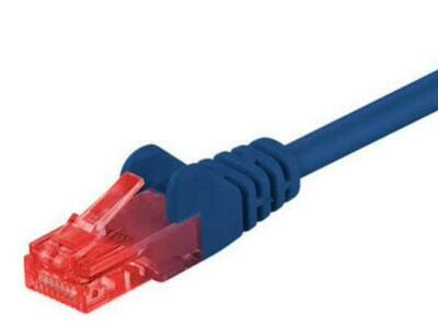 Shintaro Cat6 Patch Lead Blue 3m (New Retail Pack)