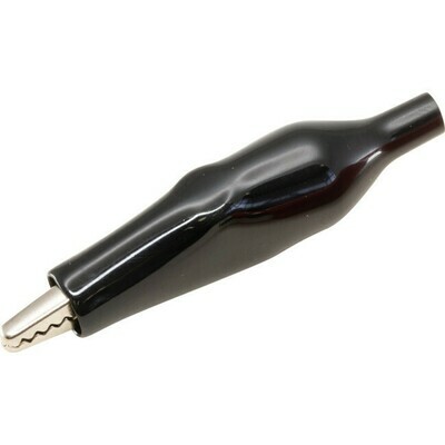LARGE ALLIGATOR CLIP BLACK