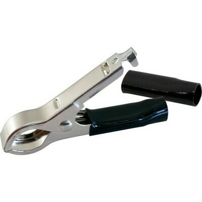 LARGE BATTERY CLIP - BLACK