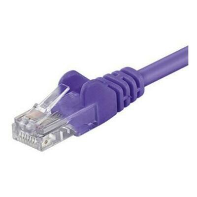 Shintaro Cat5e Patch Lead Purple 3m (New Retail Pack)