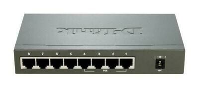 D-LINK DES-1008PA 8-Port 10/100Mbps Desktop PoE Switch