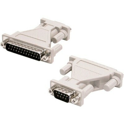 DB25 MALE TO DB9 MALE ADAPTOR