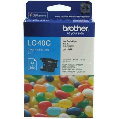 Brother LC40 Cyan Ink Cart