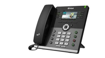 HTEK UC924E Gigabit Color IP Phone with Bluetooth and WiFi Up to 12 Sip Accounts