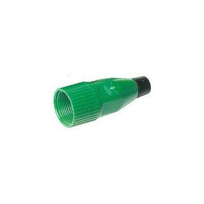 XLR PLASTIC BACKSHELL GREEN