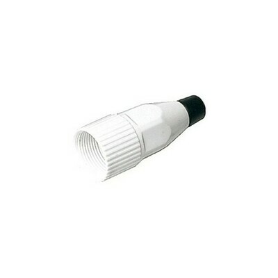 XLR PLASTIC BACKSHELL WHITE