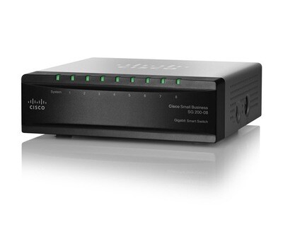 Cisco 8-port Gigabit L2 Smart Switch