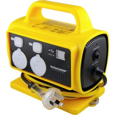 5X10A RCD PORTABLE POWER BLOCK