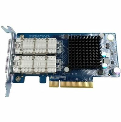 QNAP LAN-10G2SF-MLX Dual-port 10GbE SFP+ Network Expansion Card for QNAP TS-879, TS-EC880, TVS-471, TVS-671, TVS-871