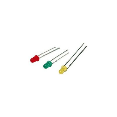 RED-LED DIF-3MM 1.5MCD