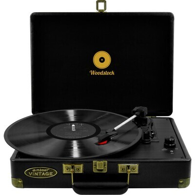 WOODSTOCK RETRO TURNTABLE
