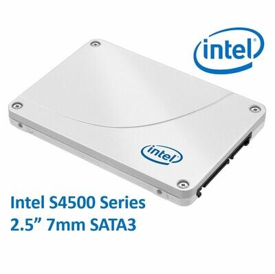 Intel DC S4500 2.5&#39; 240GB SSD SATA3 6Gbps 7mm 500/190MB/s 69K/16K IOPS 1 DWPD 2 Million Hours MTBF Data Center Server Solid State Drive 5yrs Wty