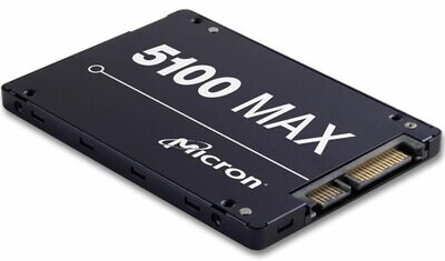 Micron 5100 MAX 240GB 2.5&#39; SATA3 6Gbps 7mm Server Data Centre SSD 3D TLC NAND 540R/310W MB/s 88K/53K IOPS 5DWPD 3 Mil hrs 5yrs Crucial