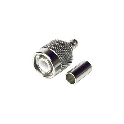 TNC PLUG RG58 CRIMP