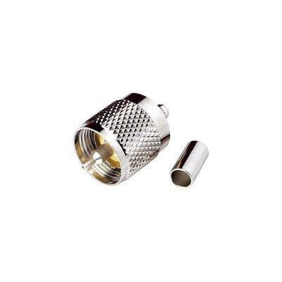 UHF RG58U CRIMP PLUG