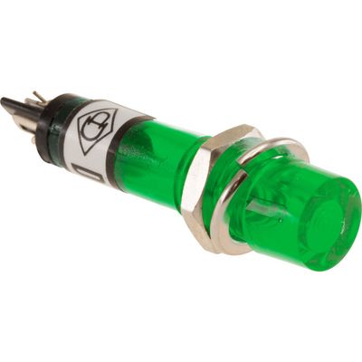 12V MINI INDICATOR LIGHT GREEN
