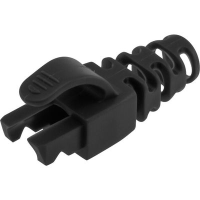 BLACK RJ45 RUBBER BOOT